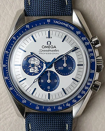 Omega Speedmaster Anniversary Series “Silver Snoopy Award” 42MM Silver Dial Rubber Strap (310.32.42.50.02.001)