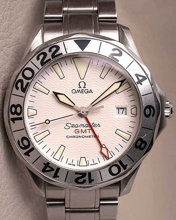 Omega Seamaster Diver 300M 41MM White Dial Steel Bracelet (2538.20.00)