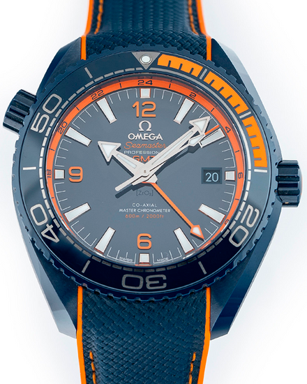 Omega Seamaster Planet Ocean "Big Blue" 45.5MM Blue Dial Rubber Strap (215.92.46.22.03.001)