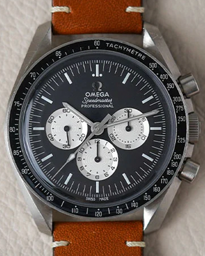 2017 Omega Speedmaster  Professional Moonwatch 42MM Black Dial Leather Strap (311.32.42.30.01.001)