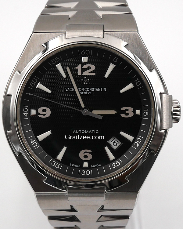 2005 Vacheron Constantin Overseas 42MM Black Dial Steel Bracelet (47040/B01A)