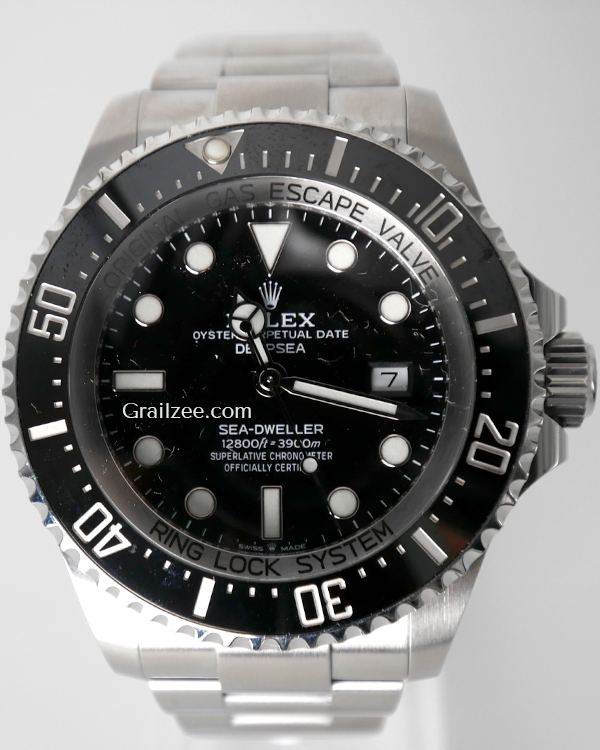 2022 Rolex Sea-Dweller Deepsea 44MM Black Dial Oystersteel Bracelet (126660)