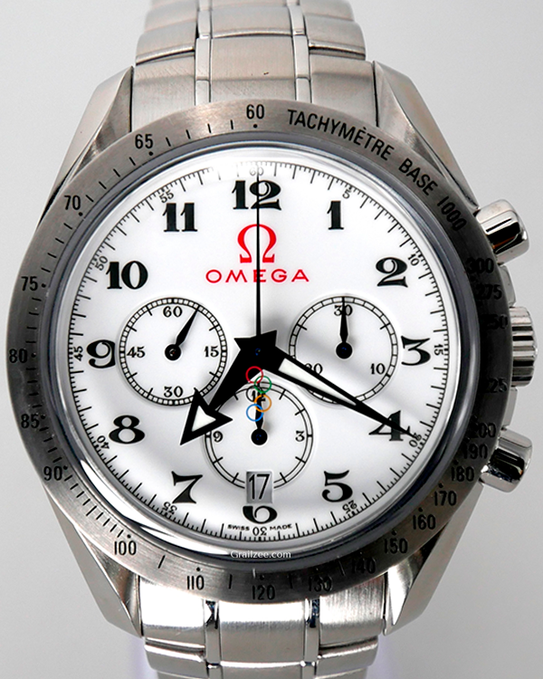 Omega Speedmaster Broad Arrow Olympic 42MM White Dial Steel Bracelet (321.10.42.50.04.001)