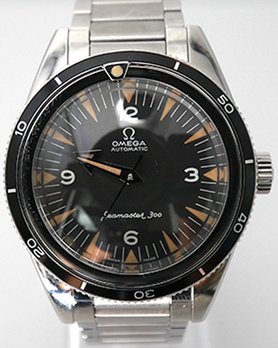 2017 Omega Seamaster 300M 39MM Black Dial Steel Bracelet (234.10.39.20.01.001)