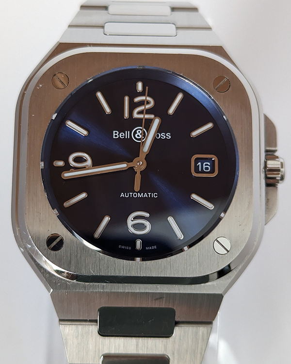 2022 Bell & Ross BR05 44MM Steel Blue Dial (BR05A-BLU-ST/SST)