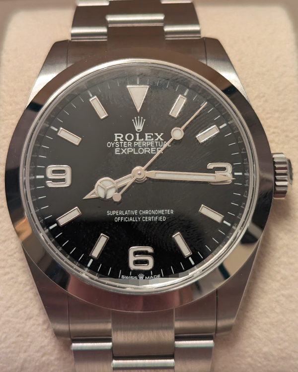 2024 Rolex Explorer 40MM Black Dial Oyster Bracelet (224270)