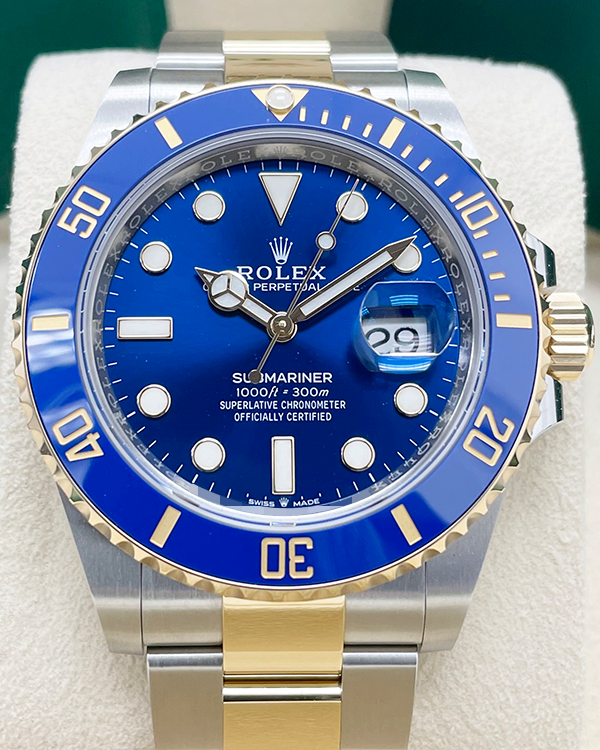 2023 Rolex Submariner Date 41MM "Bluesy" Dial Two-Tone Bracelet (126613LB)