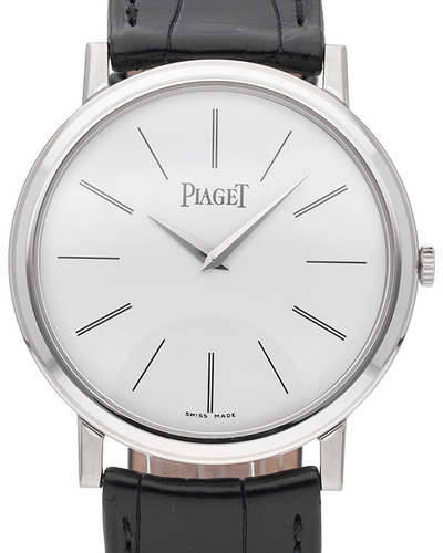 2007 Piaget Altiplano 38MM White Dial Leather Strap (G0A29112)