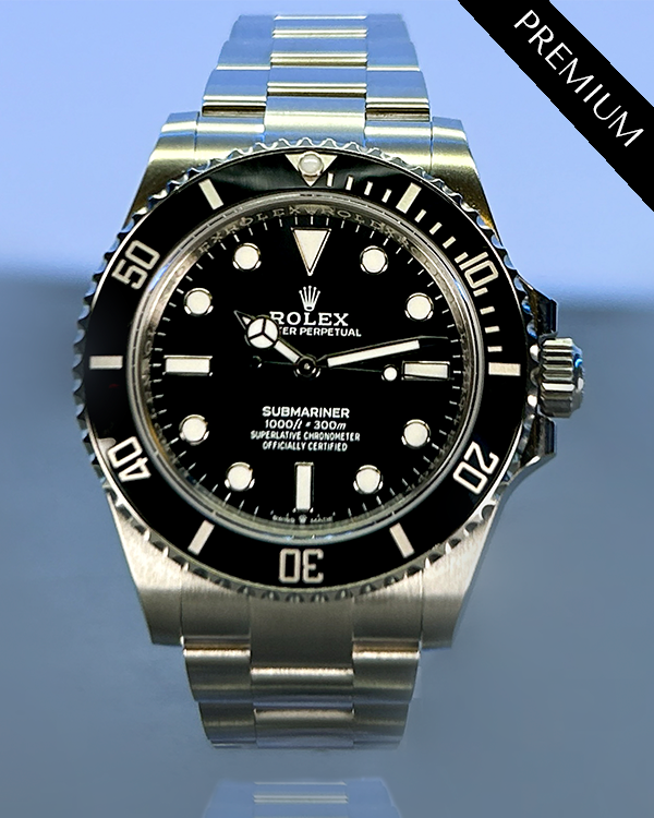 2024 Rolex Submariner No Date 41MM Black Dial Oyster Bracelet (124060)