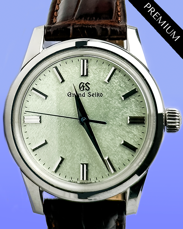 2021 Grand Seiko Elegance Collection L.E. 37.3MM Green Dial Leather Strap (SBGW273)