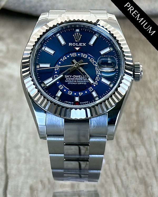 2024 Rolex Sky-Dweller 42MM Blue Dial Oyster Bracelet (336934)