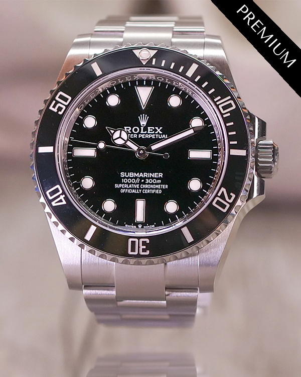 2024 Rolex Submariner No-Date 41MM Black Dial Oyster Bracelet (124060)