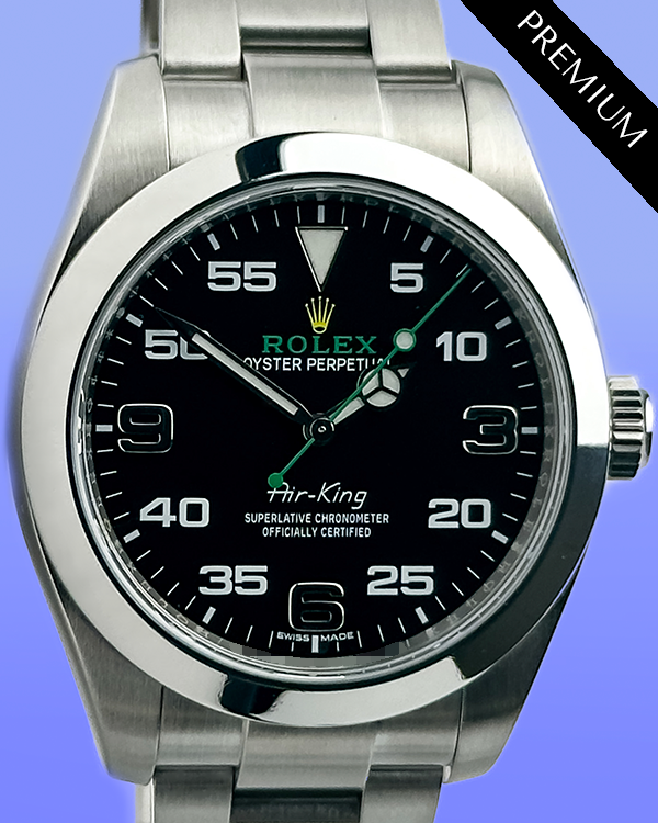 2017 Rolex Air-King 40MM Black Dial Oyster Bracelet (116900)