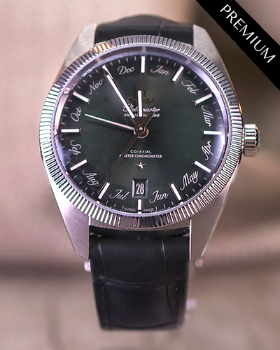 2023 Omega Globemaster Constellation 41MM Green Dial Leather Strap (130.33.41.22.10.001)