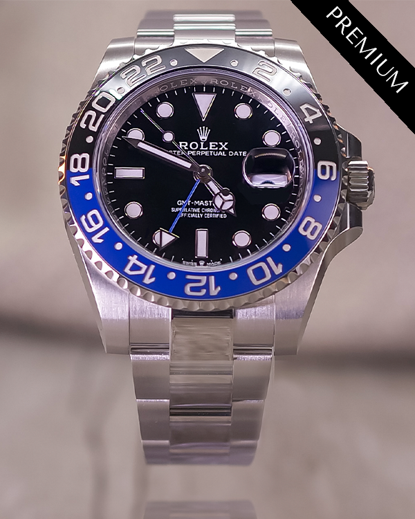 2023 Rolex GMT-Master II "Batman" 40MM Black Dial Oyster Bracelet (126710BLNR)