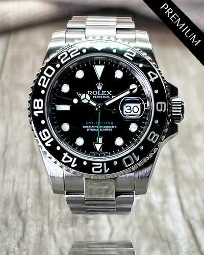 2023 Rolex GMT-Master II 40MM Black Dial Oystersteel Bracelet (116710LN)