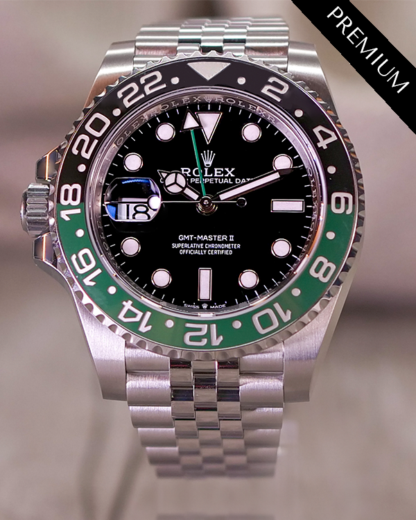 2023 Rolex GMT-Master II "Sprite" 40MM Black Dial Jubilee Bracelet (126720VTNR)