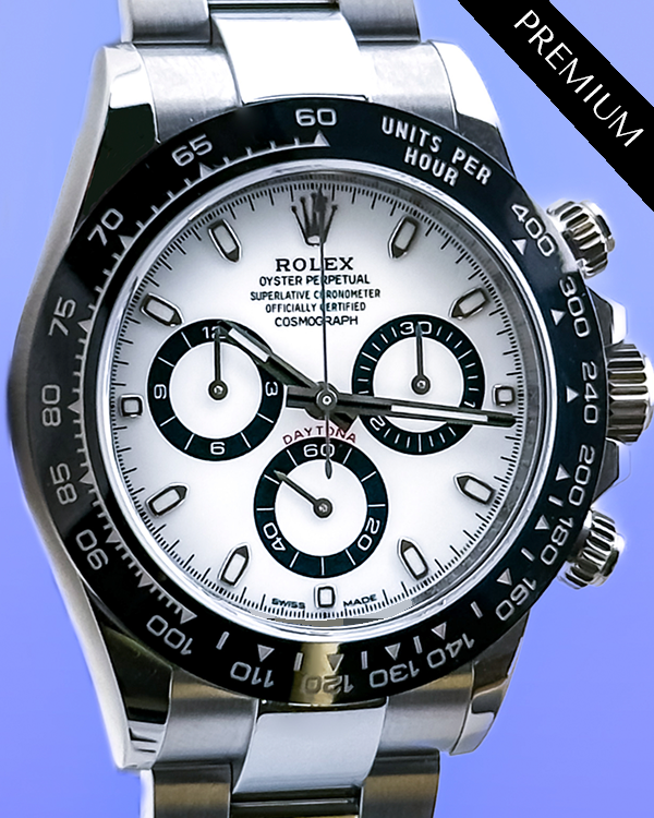 2023 Rolex Cosmograph Daytona "Panda" 40MM White Dial Oyster Bracelet (116500LN)