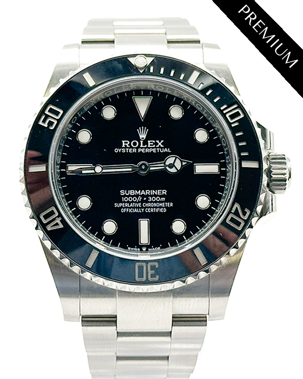 2022 Rolex Submariner No-Date 41MM Black Dial Oyster Bracelet (124060)