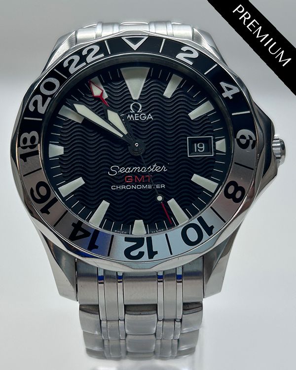 Omega Seamaster GMT 50th Anniversary Edition Steel Black Dial (2234.50.00)