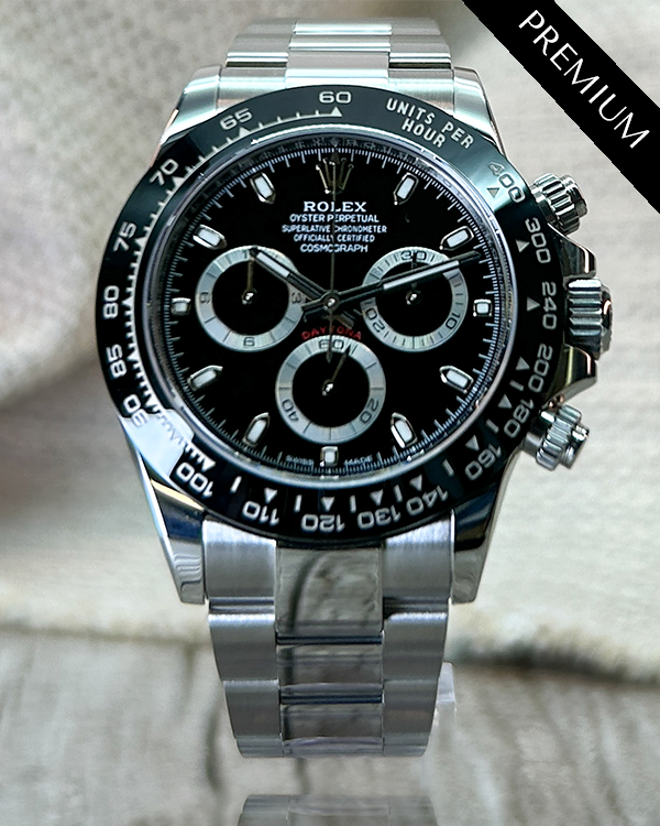 2023 Rolex Cosmograph Daytona 40MM Black Dial Oyster Bracelet (116500LN)