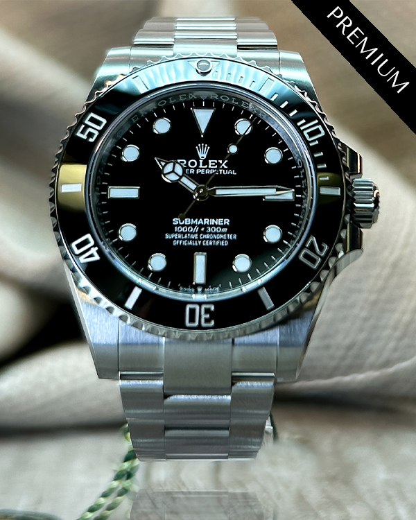 2024 Rolex Submariner No Date 41MM Black Dial Oystersteel Bracelet (124060)