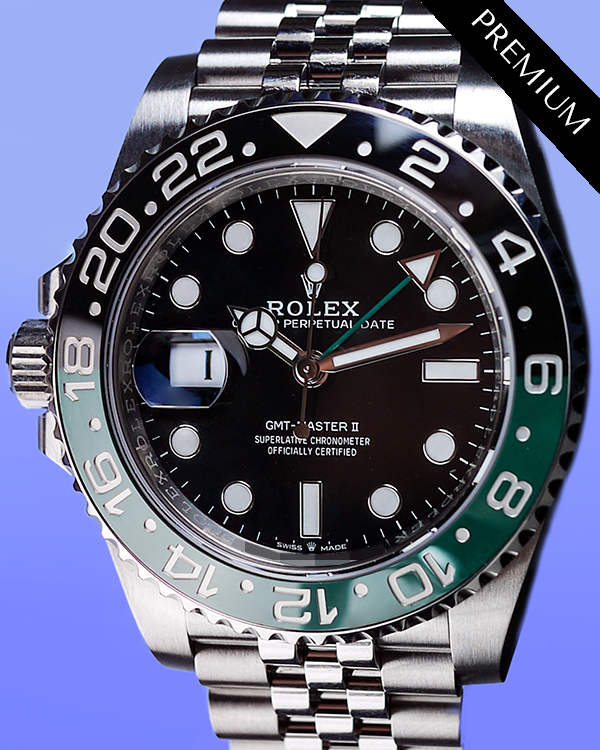 2024 Rolex GMT-Master II "Sprite" 40MM Black Dial Jubilee Bracelet (126720VTNR)