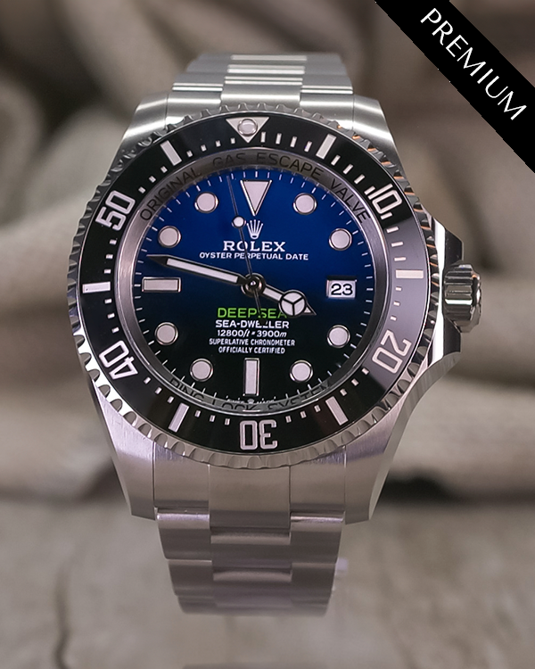 2023 Rolex Sea-Dweller Deepsea "James Cameron" 44MM D-Blue Dial Oyster Bracelet (136660)