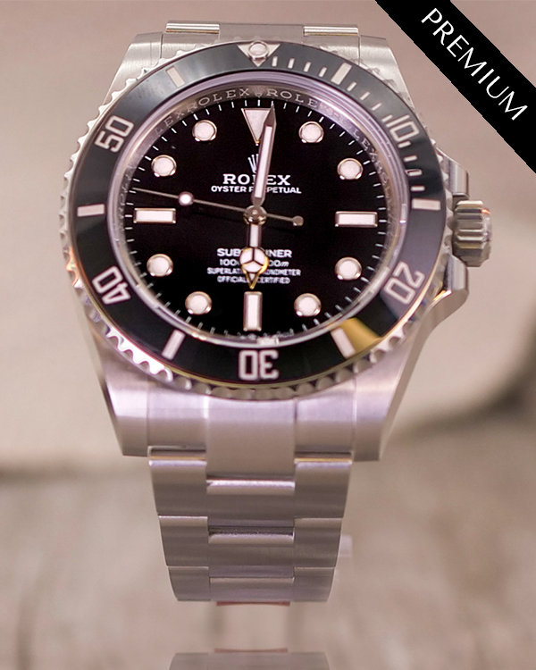 2023 Rolex Submariner No Date 41MM Black Dial Oyster Bracelet (124060)