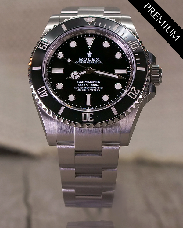 2023 Rolex Submariner No-Date 41MM Black Dial Oyster Bracelet (124060)