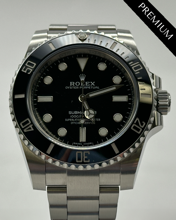 2019 Rolex Submariner No Date 40MM Black Dial Oyster Bracelet (114060)