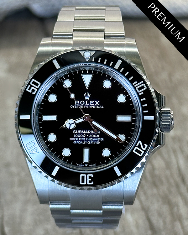 2024 Rolex Submariner No-Date 41MM Black Dial Oyster Bracelet (124060)