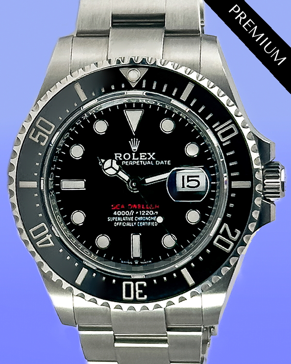 2023 Rolex Sea-Dweller 43MM Black Dial Oyster Bracelet (126600)