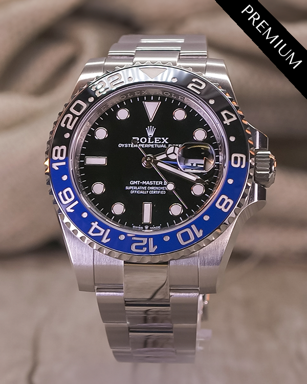 2023 Rolex GMT-Master II "Batman" 40MM Black Dial Oyster Bracelet (126710BLNR)