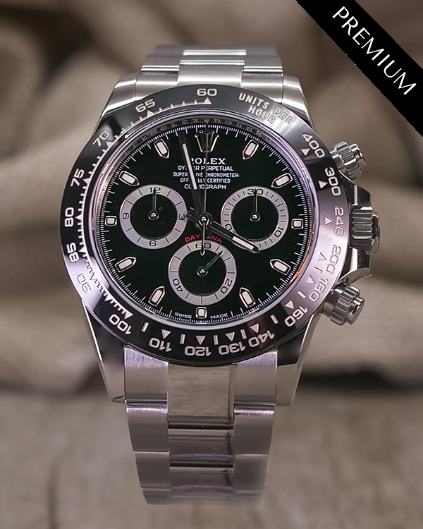 2023 Rolex Cosmograph Daytona 40MM Black Dial Oyster Bracelet (116500LN)