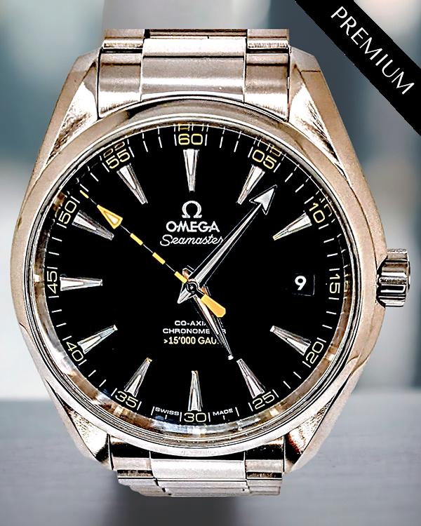 2022 Omega Seamaster Aqua Terra 41.5MM Black Dial Steel Bracelet (231.10.42.21.01.002)