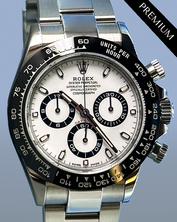 2023 Rolex Cosmograph Daytona "Panda" 40MM White Dial Oyster Bracelet (116500LN)