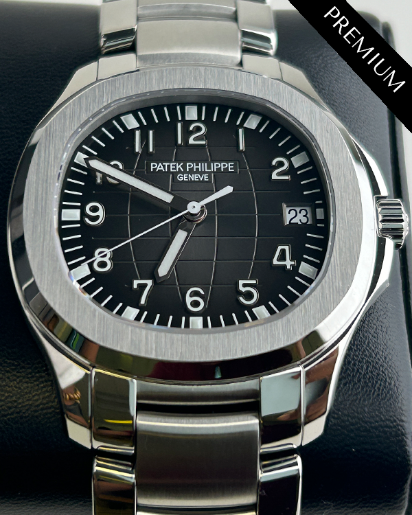 2022 Patek Philippe Aquanaut 40.8MM Black Dial Steel Bracelet (5167/1A-001)