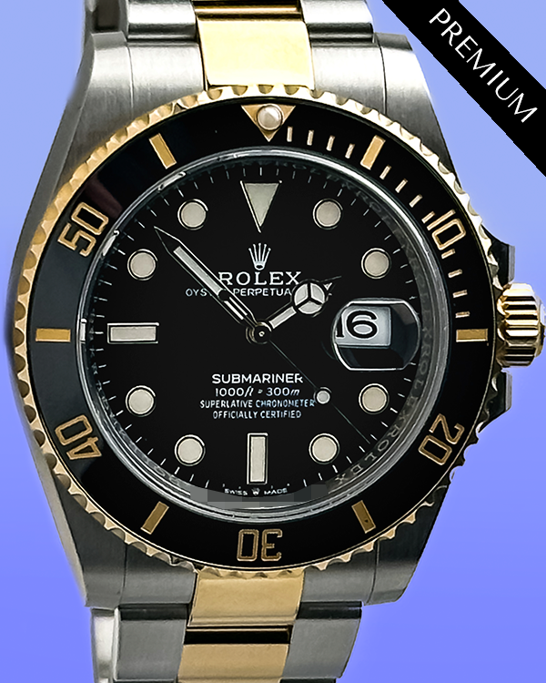 2023 Rolex Submariner Date 41MM Black Dial Two-Tone Bracelet (126613LN)