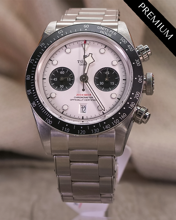 2022 Tudor Black Bay Chrono 41MM White Dial Steel Bracelet (79360N)