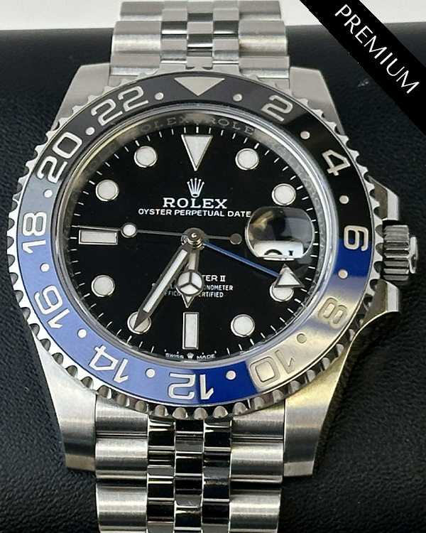 2023 Rolex GMT-Master II "Batgirl" 40MM Black Dial Jubilee Bracelet (126710BLNR)