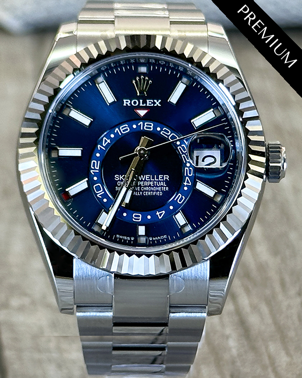 2024 Rolex Sky-Dweller 42MM Blue Dial Oyster Bracelet (336934)