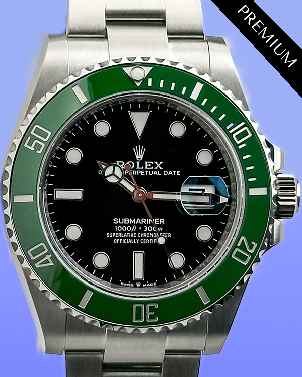 No Reserve - 2024 Rolex Submariner Date "Starbucks" 41MM Black Dial Oyster Bracelet (126610LV)