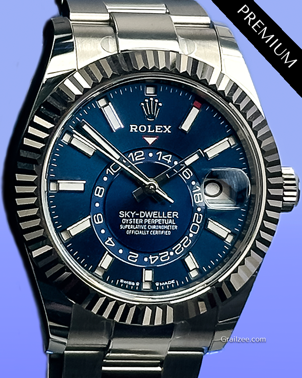 2024 Rolex Sky-Dweller 42MM Blue Dial Oyster Bracelet (336934)