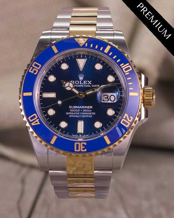 2023 Rolex Submariner Date "Bluesy" 41MM Blue Dial Two-Tone Bracelet (126613LB)