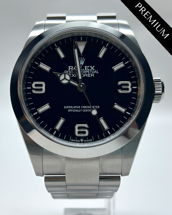 2023 Rolex Explorer 40MM Black Dial Oyster Bracelet (224270)