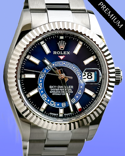 2024 Rolex Sky-Dweller 42MM Blue Dial Oyster Bracelet (336934)