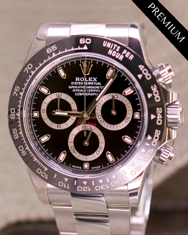 2023 Rolex Cosmograph Daytona 40MM Black Dial Oyster Bracelet (116500LN)