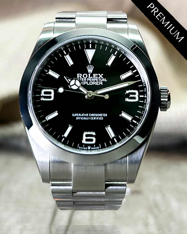 2023 Rolex Explorer 40MM Black Dial Oyster Bracelet (224270)