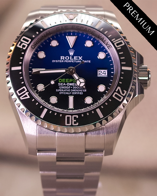 2023 Rolex Sea-Dweller Deepsea "James Cameron" 44MM D-Blue Dial Oyster Bracelet (136660)